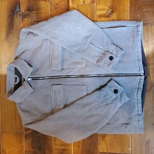 Abercrombie & Fitch shirt jacket with zipper